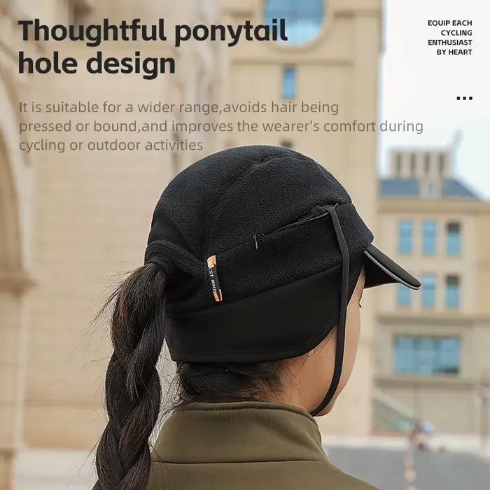 WEST BIKING – casquette de cyclisme d'hiver avec bord