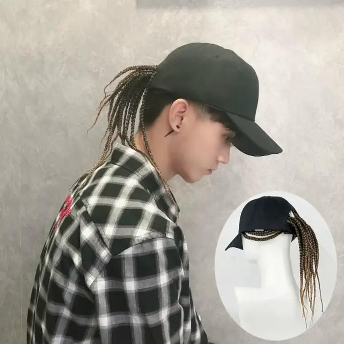Casquette de baseball perruque Hip Hop chapeau