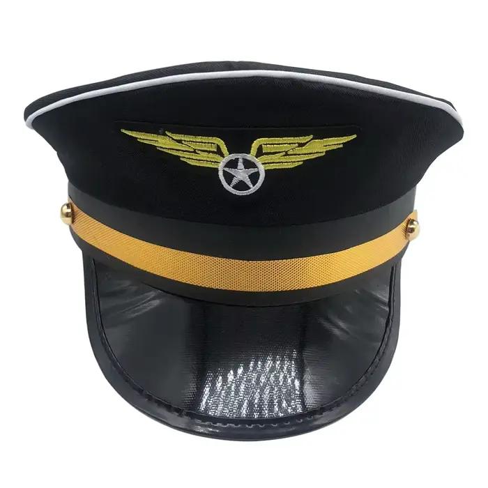 Chapeau de pilote de marin pour hommes et femmes