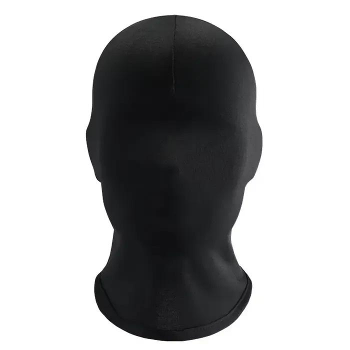 Noir visage complet sans trou couverture chapeau femmes hommes armée tactique Cs cagoule casquette soleil Protection Uv vélo moto multi-trous masque de Ski