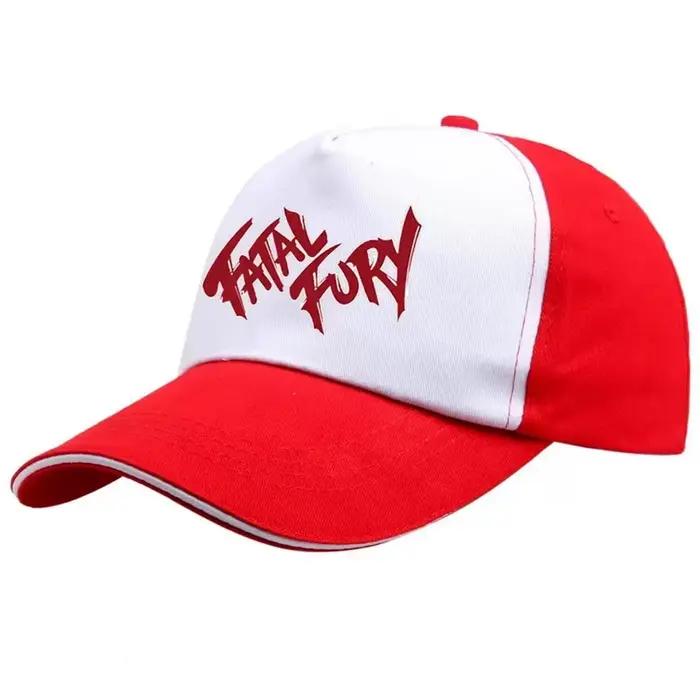 Casquette de Baseball Anime Street Game KOF Fatal Fury Terry Bogard Coser King of Fighters