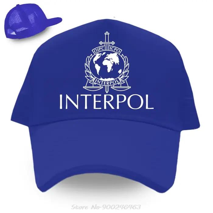Casquette de Baseball Interpol International pour hommes