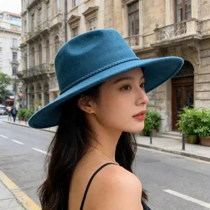 Le chapeau unisexe confortable 39BB présente une conception à dessus plat une construction légère