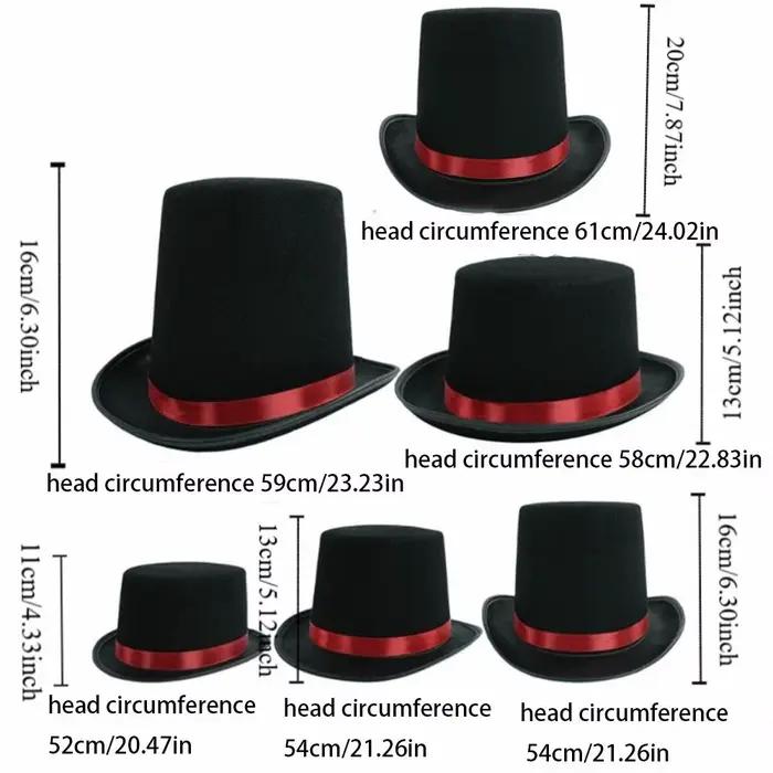 Chapeau de Magicien pour Déguisement de Carnaval
