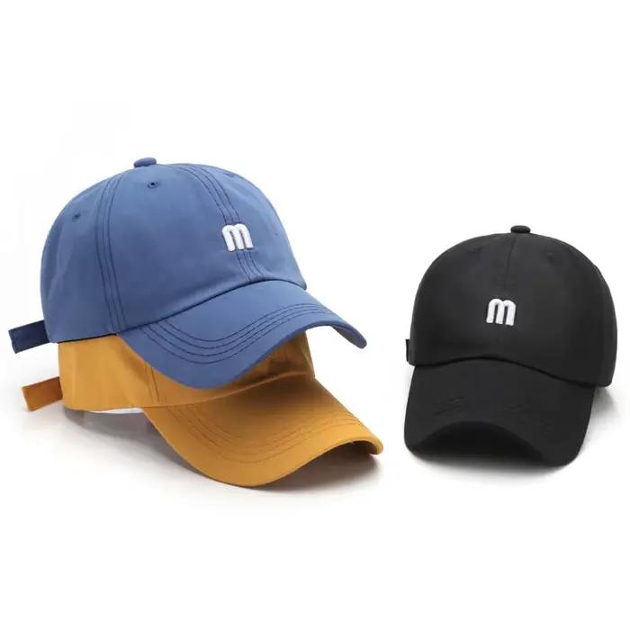 Casquette de baseball M brodée pour hommes et femmes