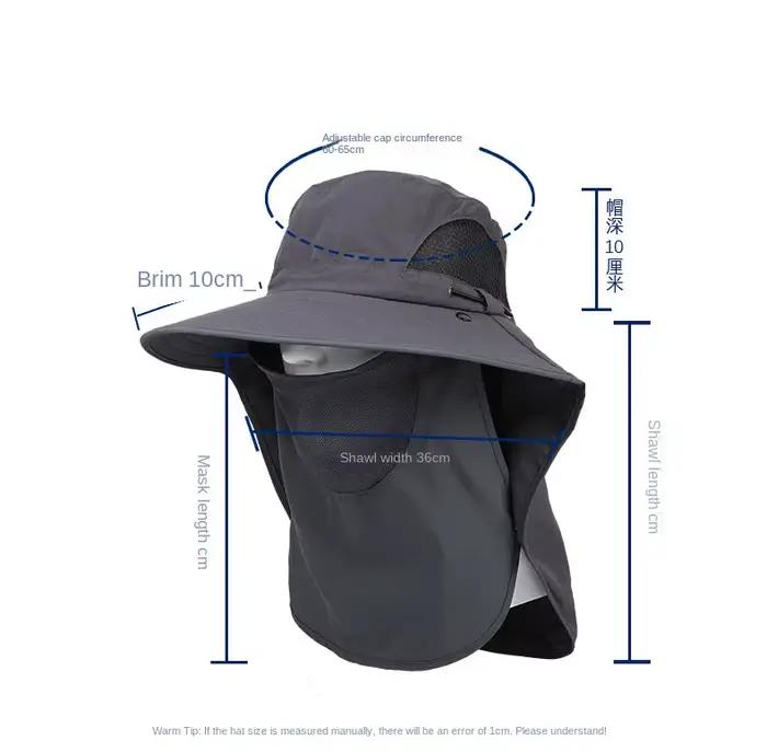 Chapeau unisexe avec grosse tête pour homme et femme