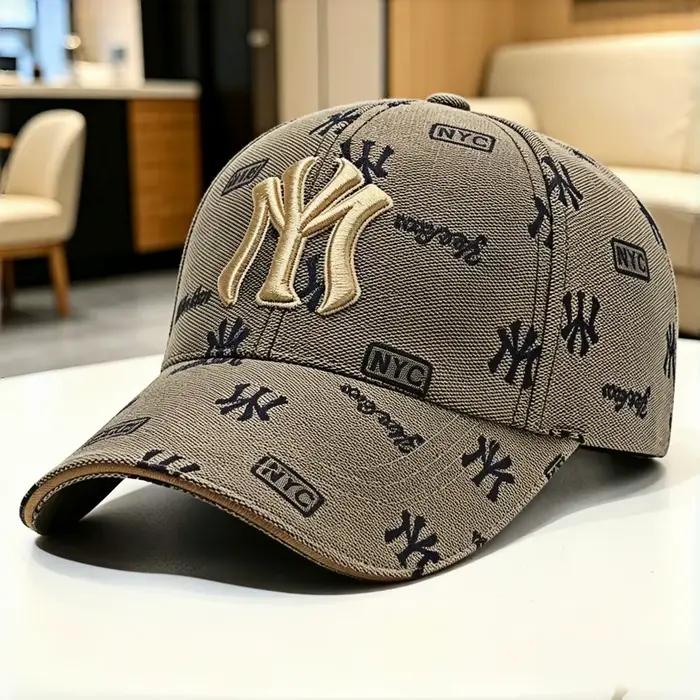 Casquette de baseball classique brodée jacquard tendance - Convient aux hommes et aux femmes