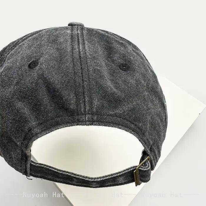 Casquettes de baseball rétro brodées en 3D avec lettres américaines