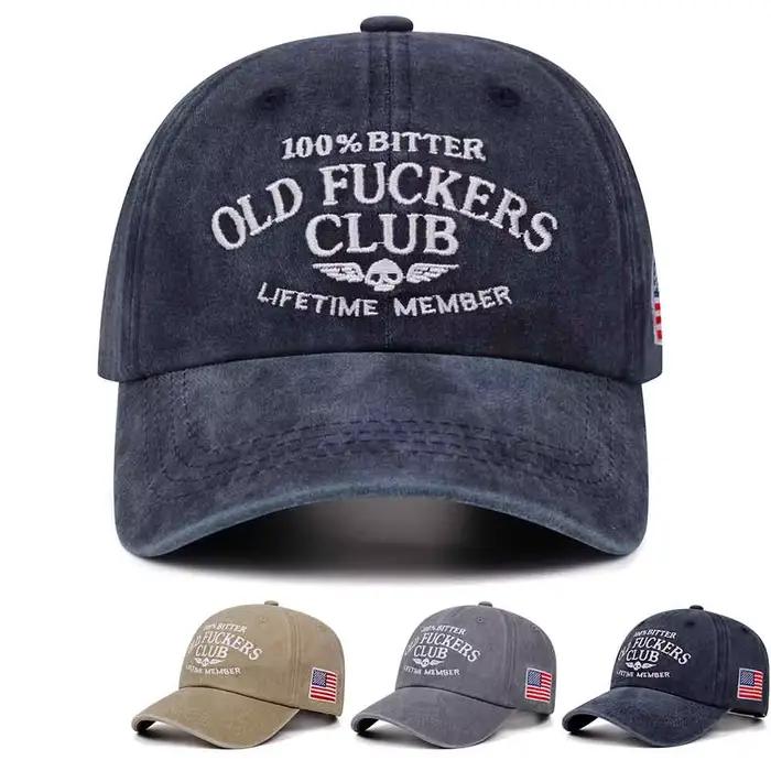 Casquette de baseball délavée OLD CLUB