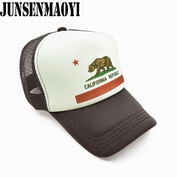 Casquette de camionneur de la république de Californie pour hommes et femmes