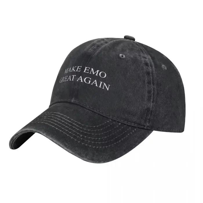 Make emo great again Baseball Cap Christmas Hat Hat Man Luxury Kids Hat custom caps Woman Hats Men's
