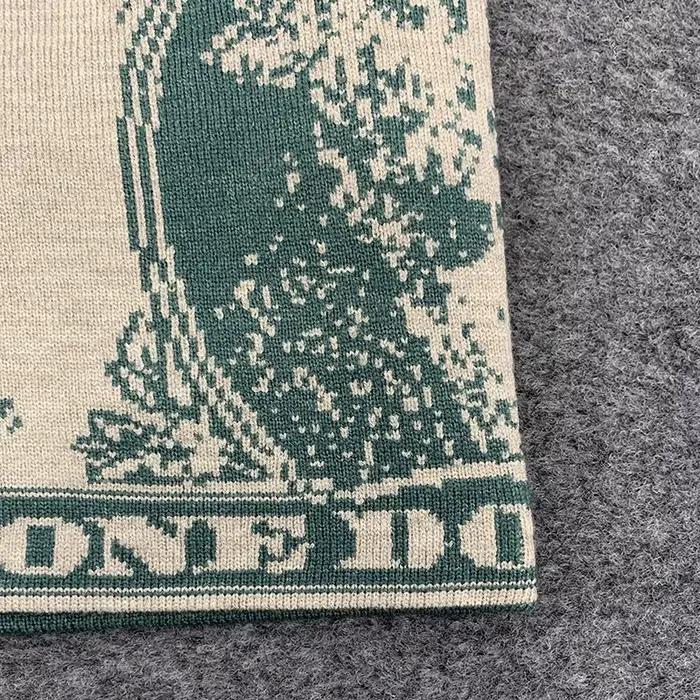 Creative USD Street Hip Hop tricoté chapeau Jacquard mâle femme pull nouvelle casquette de mode