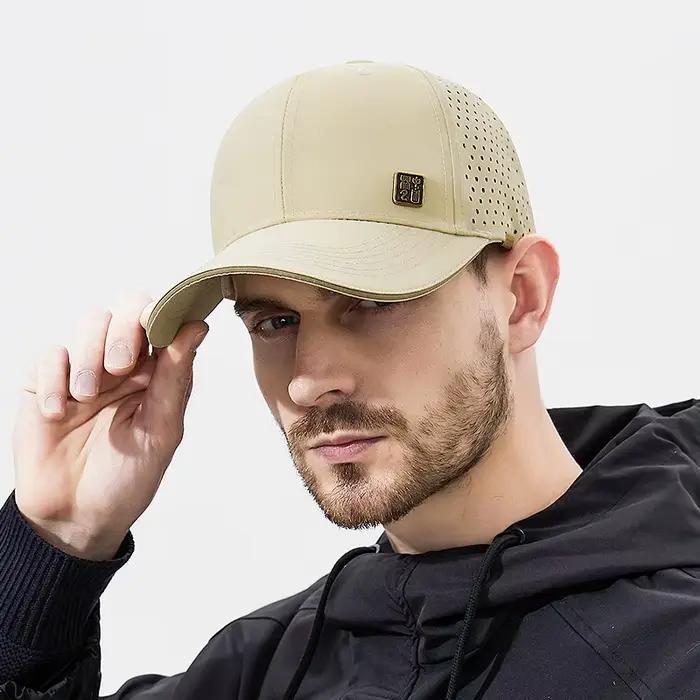 Chapeau grande taille réglable Snapback papa casquette Hip Hop sport brodé Tennis Streetwear
