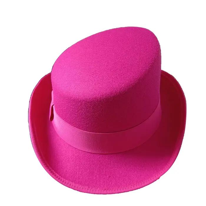 Chapeau Fedora Noir Unisexe Polyvalent Pour Hommes et Femmes Occasions Décontractées Plume Magique Style Sport