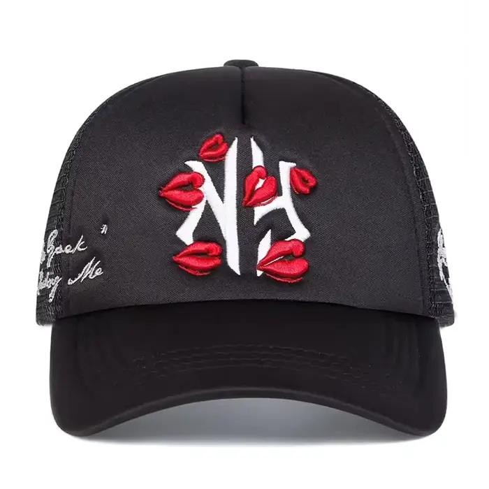 Nouvelle Casquette Tendance 2026 en Maille avec Broderie NY Lipprint