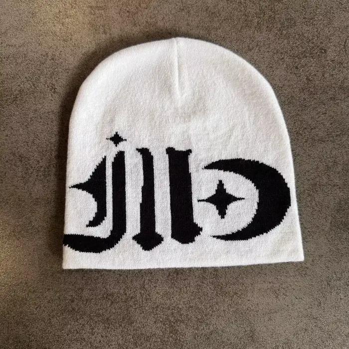 Casquette tête de mort en Jacquard