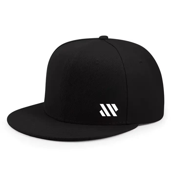 Chapeau de Baseball avec Logo blanc unisexe