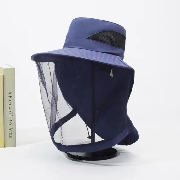 Chapeau anti-moustiques d'extérieur pour hommes et femmes