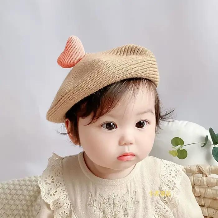Casquette d'extérieur décontractée et mignonne pour nouveau-né