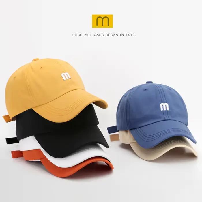 Casquette de baseball 100% coton pour hommes et femmes