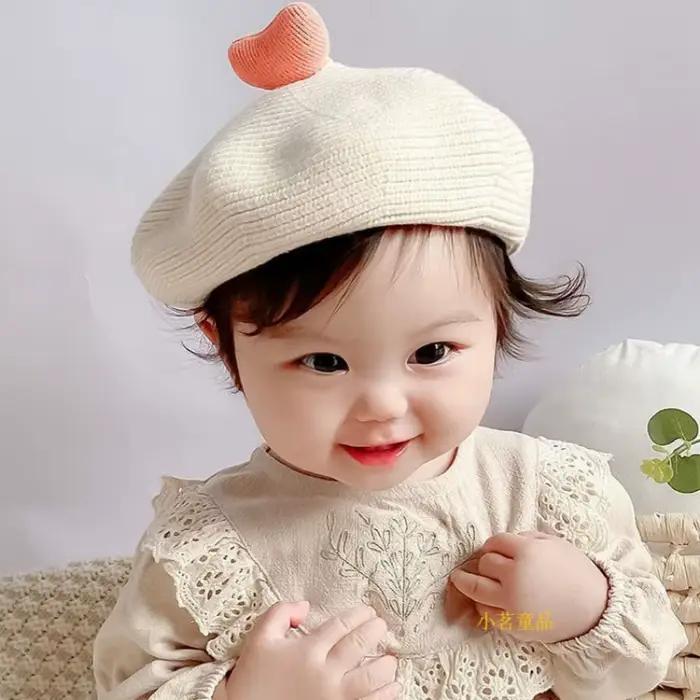 Casquette d'extérieur décontractée et mignonne pour nouveau-né