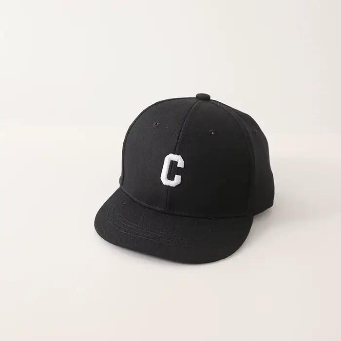 Casquette de Baseball avec Lettres Brodées pour Bébé Fille et Garçon