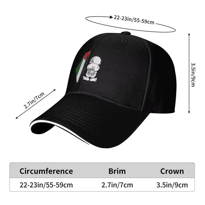 Handala Palestine casquette de Baseball décontractée été chapeau de camionneur palestinien en gros en plein air Hip Hop