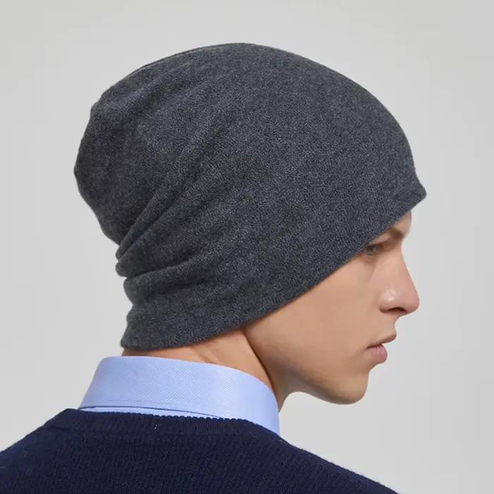 Bonnet en cachemire pour homme et femme
