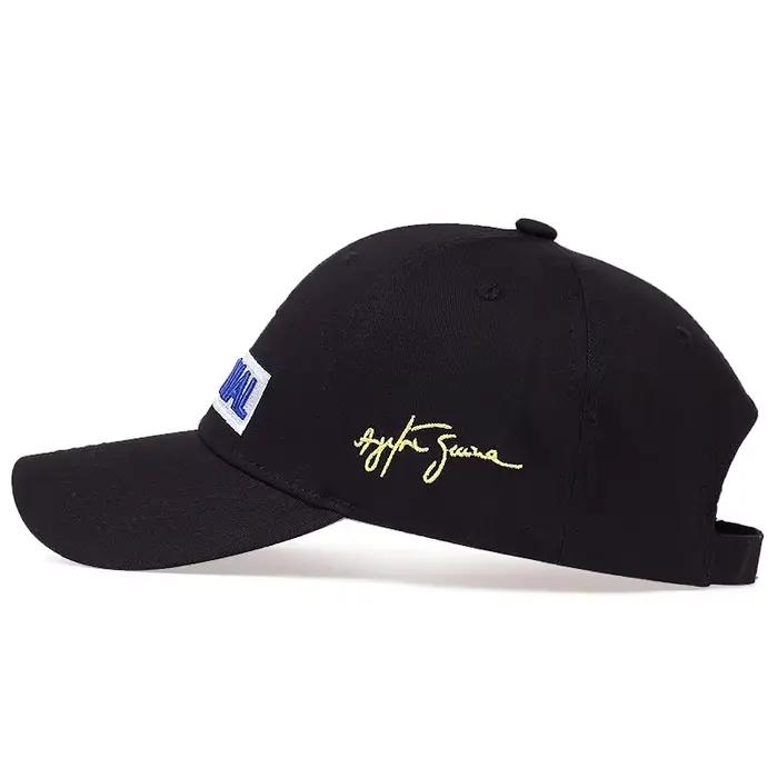 Nouveau Ayrton Senna Racer mode lettre broderie Hip-hop chapeaux en plein air réglable décontracté casquettes de Baseball chapeau de protection solaire