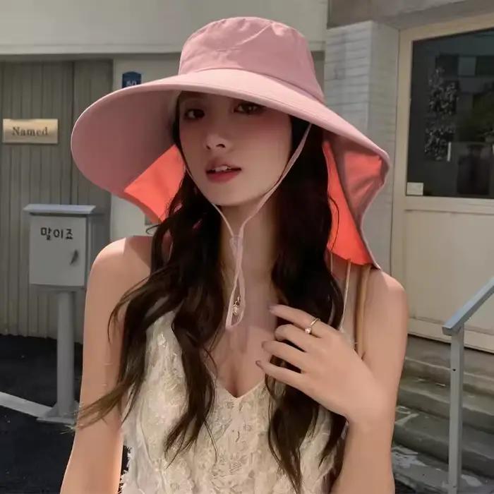 Chapeau de soleil coréen pour femme 2025