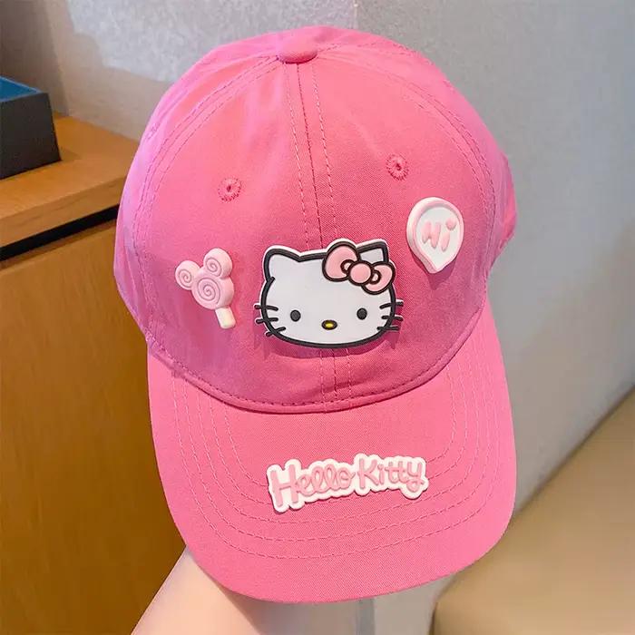 Casquette de baseball Hello Kitty pour adolescents