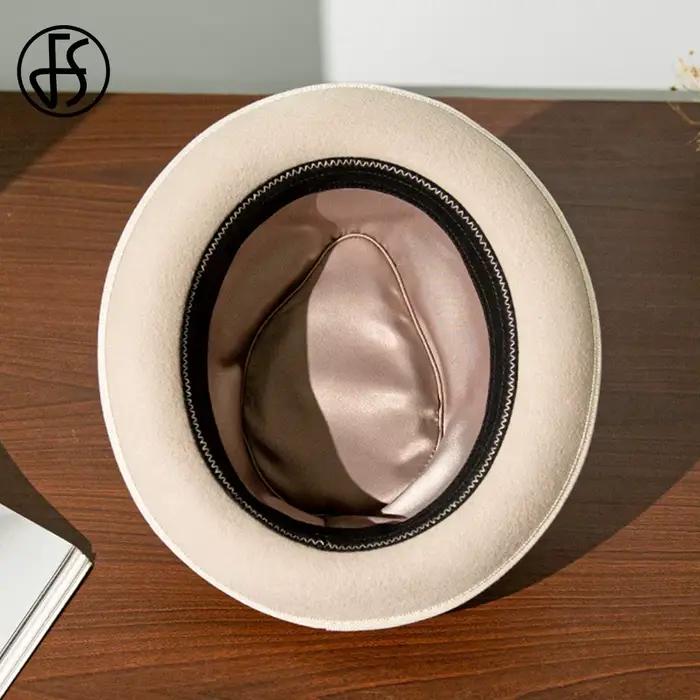 Casquette de jazz en feutre élastique pour hommes et femmes
