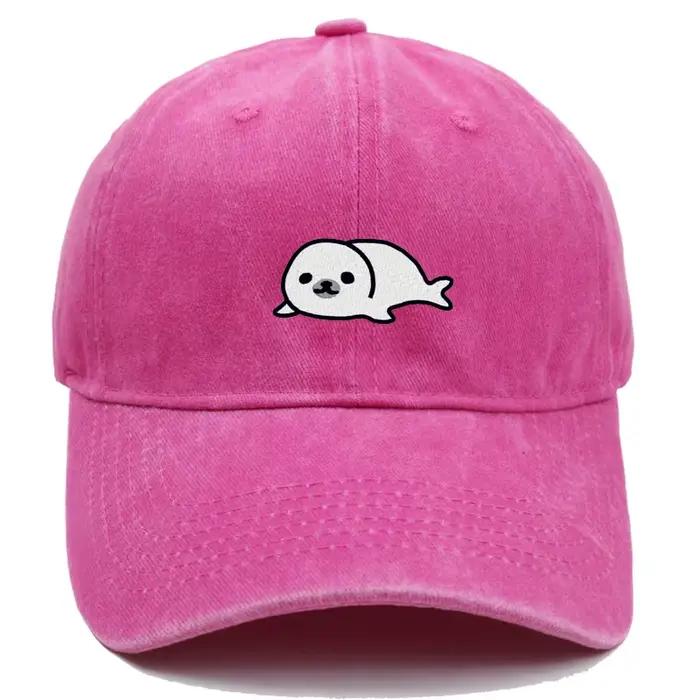 Dauphin broderie mode casquettes de Baseball pour hommes Casquette Style Streetwear femmes chapeau Snapback
