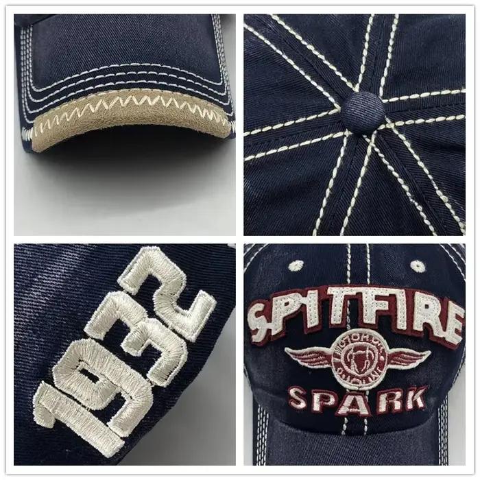 Casquettes de baseball brodées pour hommes et femmes