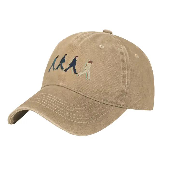 Casquette de baseball Fashion Beatle pour hommes et femmes casquette de soleil délavée et usée activités de plein air casquette ajustable style vintage occasionnels sportswear