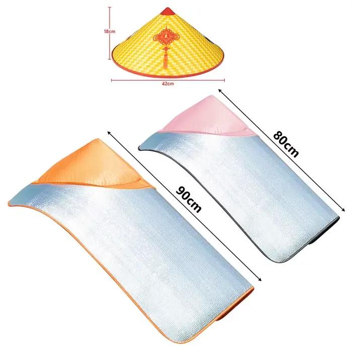 Chapeaux de soleil isolants thermiques à large bord