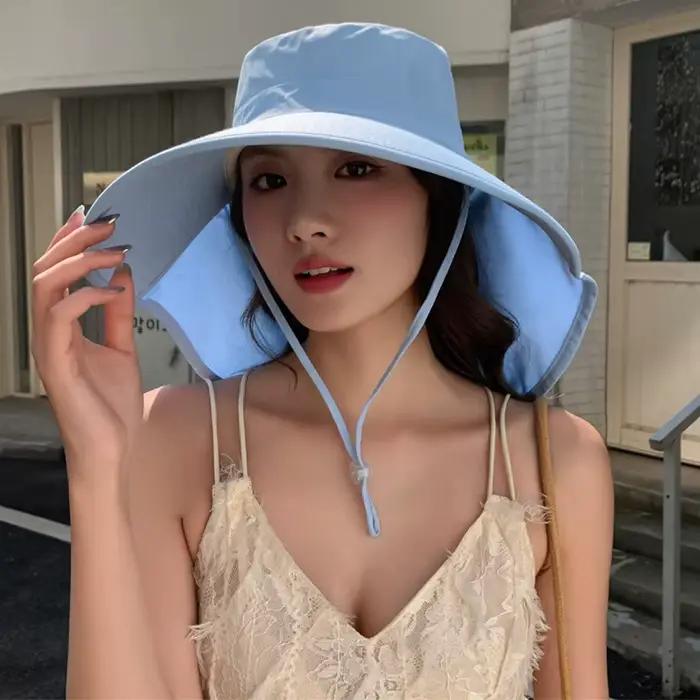 Chapeau seau de soleil d'extérieur pour femmes et filles