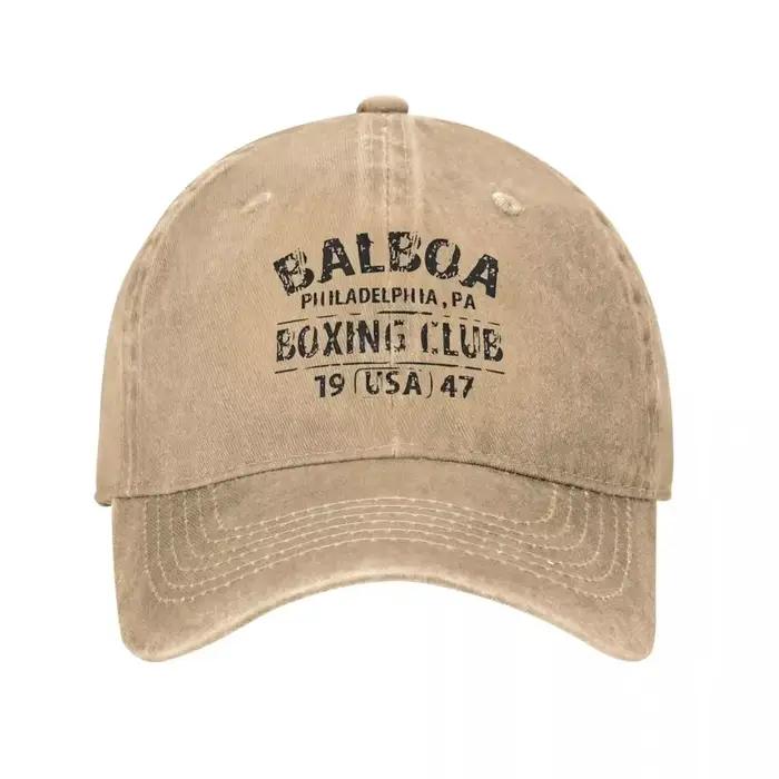 Balboa Vintage Boxing Club Movie Philly Baseball Cap for Men and Women