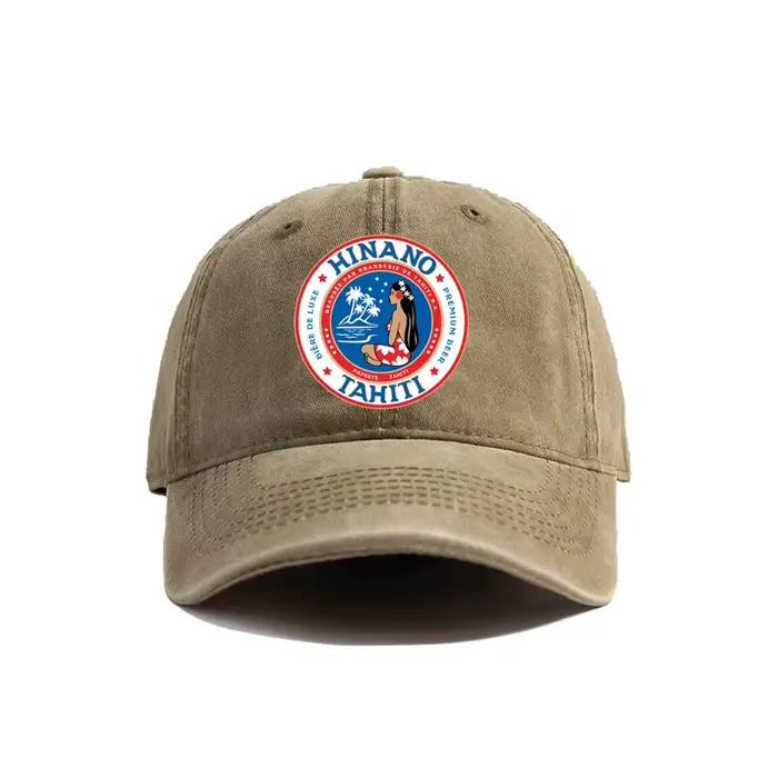 Hinano Tahiti bière casquette de Baseball été en détresse papa chapeaux hommes en plein air réglable coton casquettes