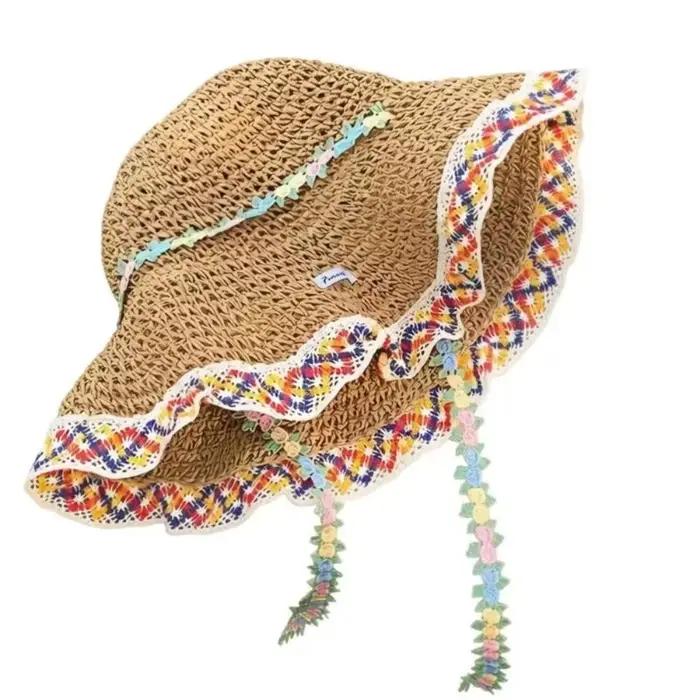 Chapeau de paille élégant pour femme