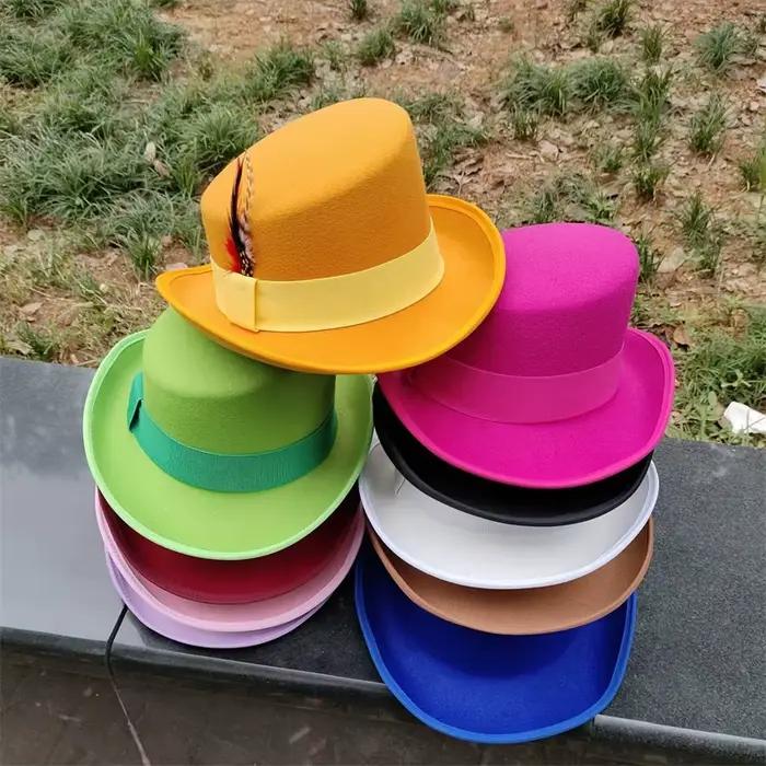 Chapeau Fedoras haut de gamme pour hommes et femmes