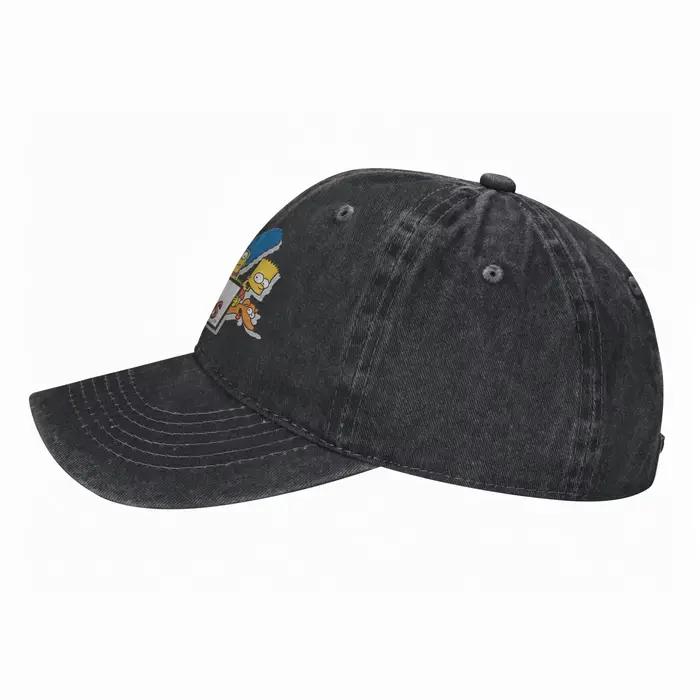 Casquette de Baseball The Simpsons Style Sportive Polyester Pour Hommes Femmes Occasions Décontractées En Extérieur