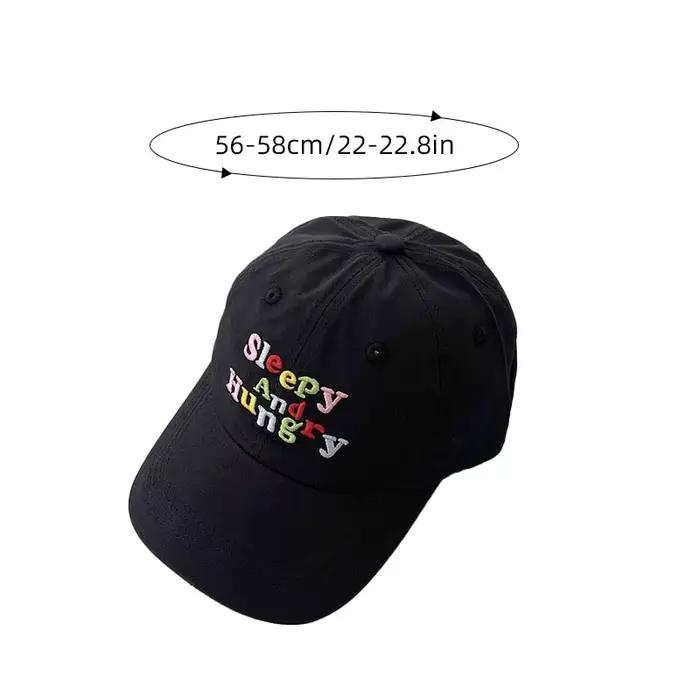 Casquette de Baseball avec lettres colorées pour femmes