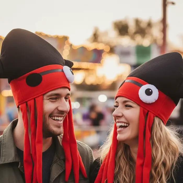 Chapeaux de pirate, casquette pieuvre