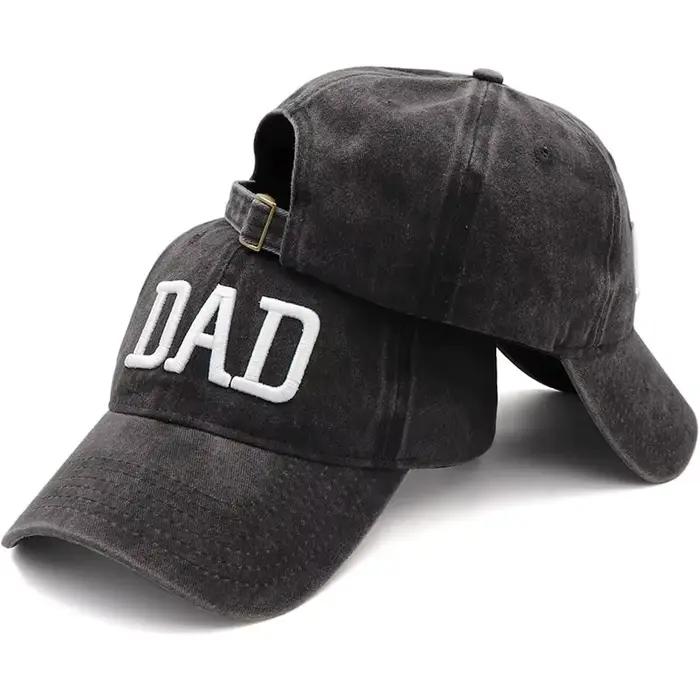 Chapeau brodé maman papa cadeaux pour Couples Parents casquettes de Baseball réglables cadeau