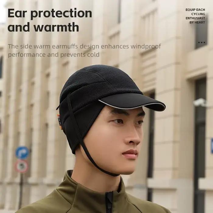 WEST BIKING – casquette de cyclisme d'hiver avec bord