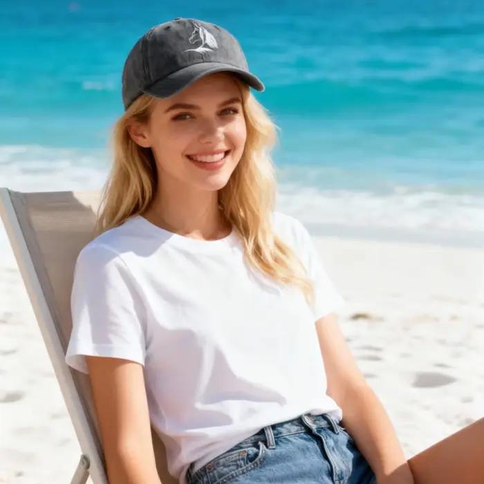 Casquette de Baseball imprimée cheval pour femmes