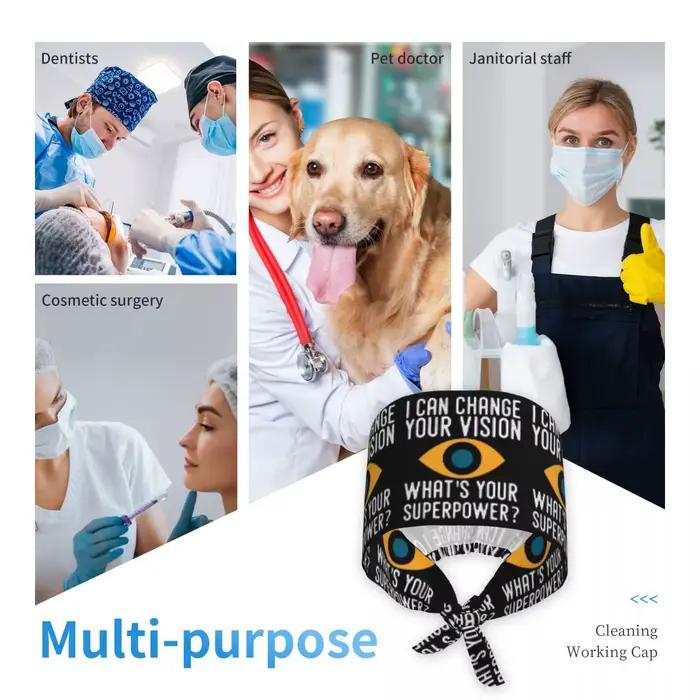 Chapeau de travail réglable pour ophtalmologiste