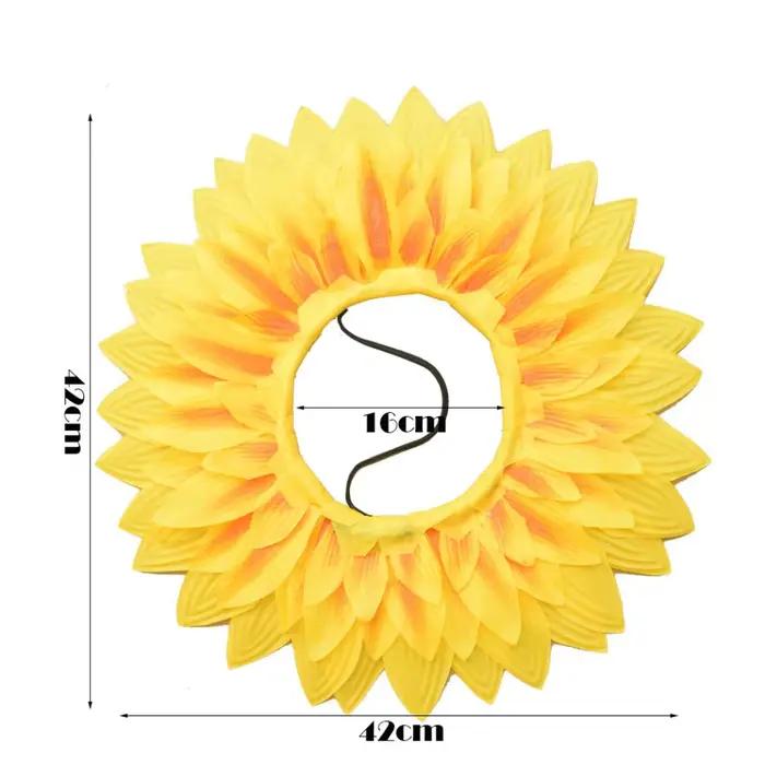 Couvre-chef tournesol 42cm