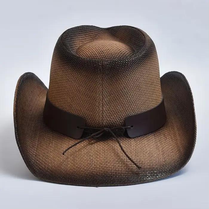 Chapeau de paille épaissi pour hommes et femmes